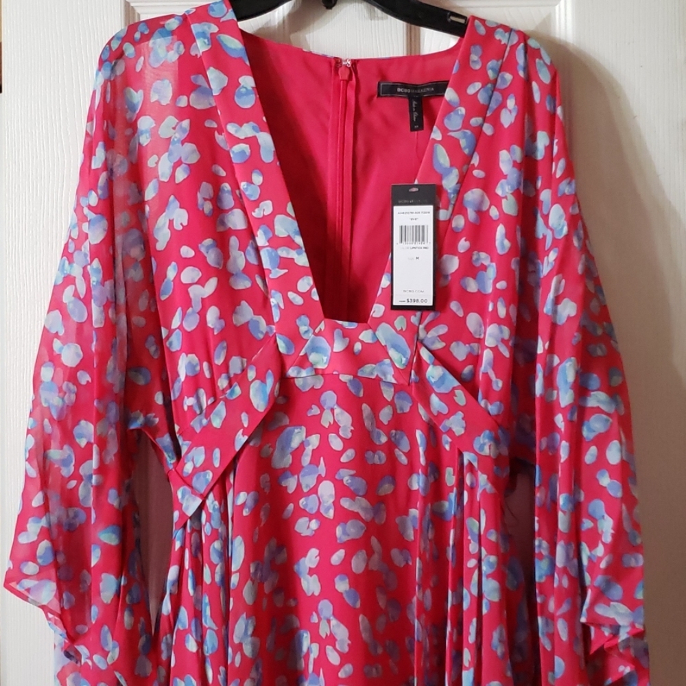 BCBG MAXAZIRA LONG LOWCUT DRESS NWT SIZE M